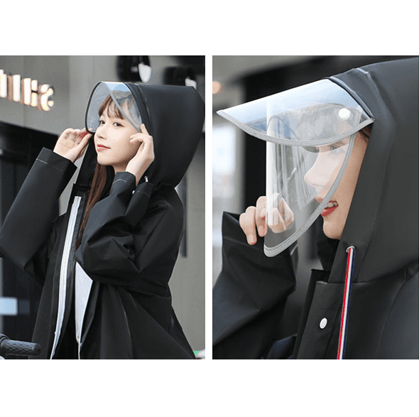 ロング丈レインウェア