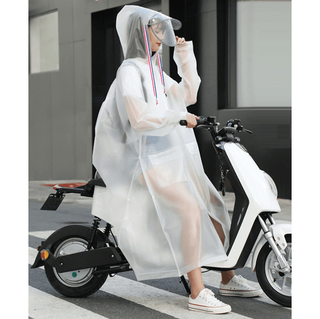 ロング丈レインウェア