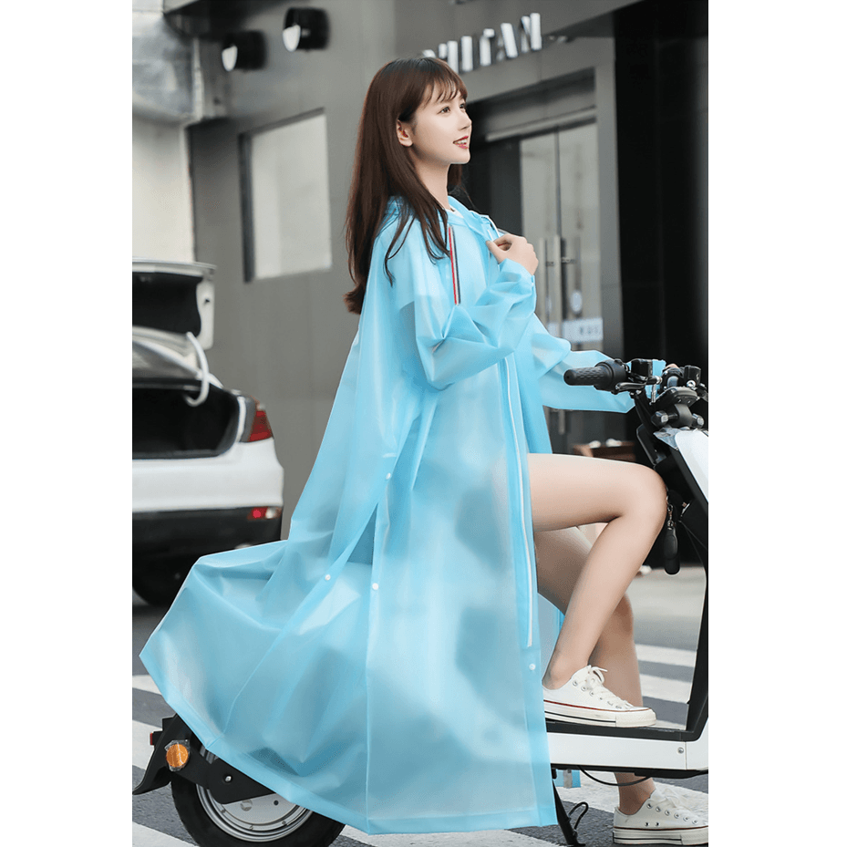 ロング丈レインウェア