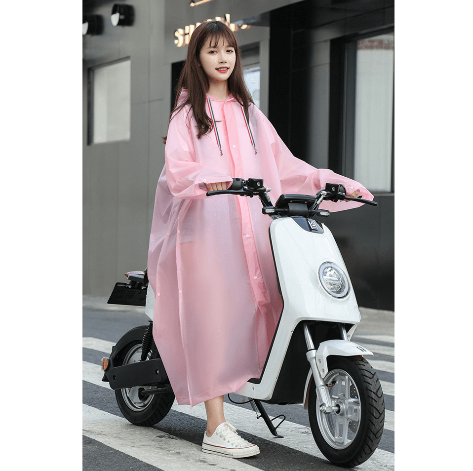 ロング丈レインウェア