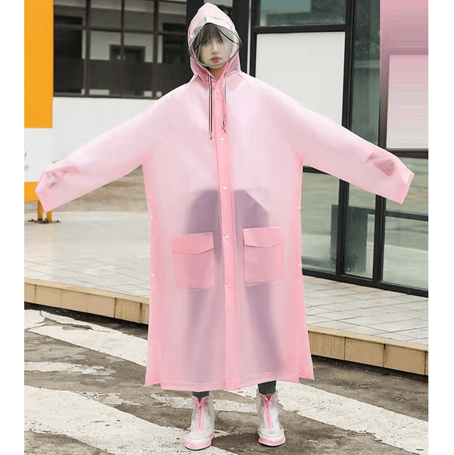 ロング丈レインウェア