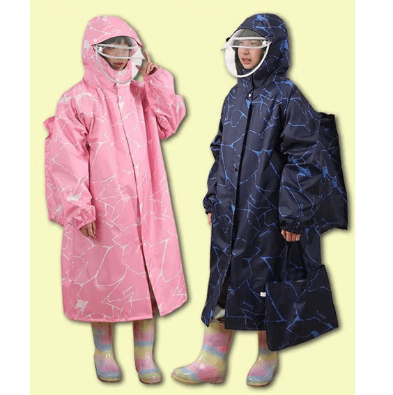 レインウェア お子様用 快適メッシュ レインコート