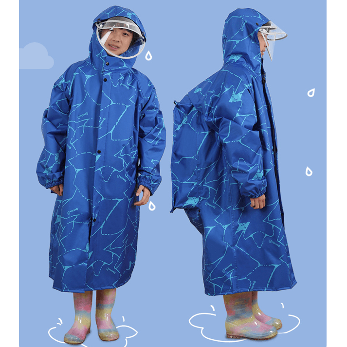 レインウェア お子様用 快適メッシュ レインコート