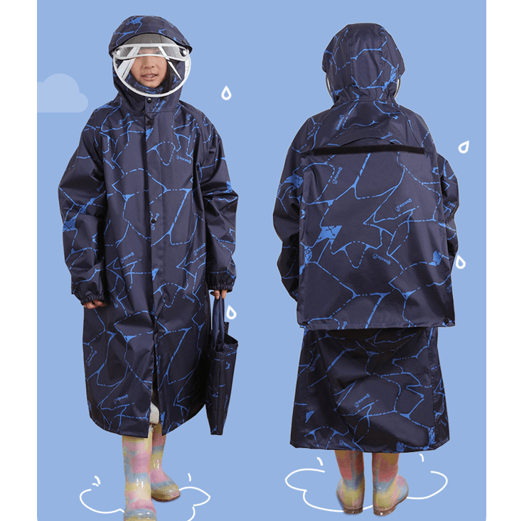 レインウェア お子様用 快適メッシュ レインコート