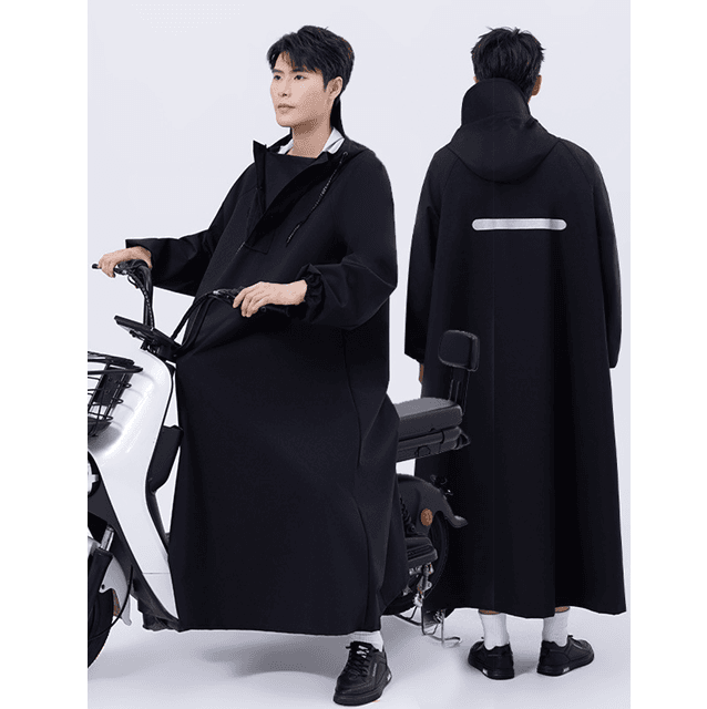 レインウェア 防水指数万超え ゆったりレインコート