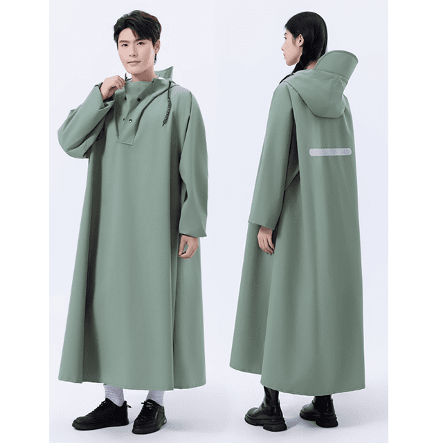 レインウェア 防水指数万超え ゆったりレインコート