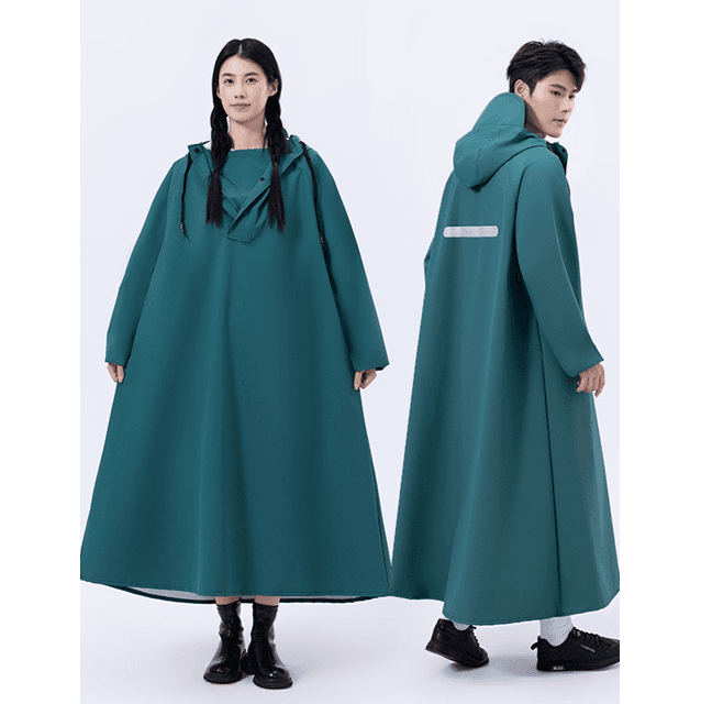 レインウェア 防水指数万超え ゆったりレインコート