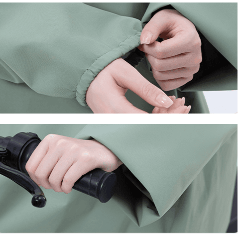 レインウェア 防水指数万超え ゆったりレインコート