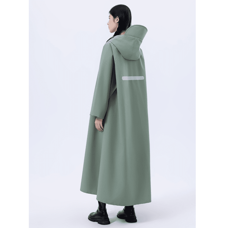 レインウェア 防水指数万超え ゆったりレインコート