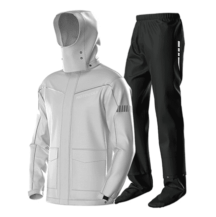 オールシーズン対応ライダー用レインウェア