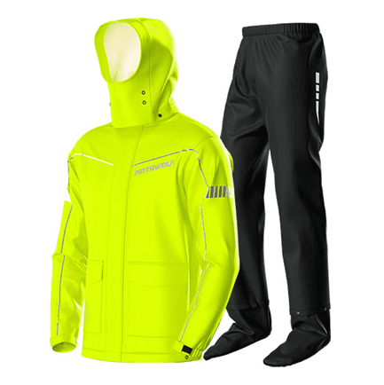 オールシーズン対応ライダー用レインウェア