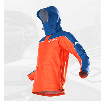 オールシーズン対応ライダー用レインウェア