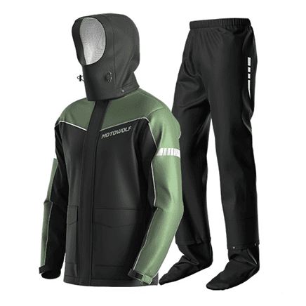 オールシーズン対応ライダー用レインウェア