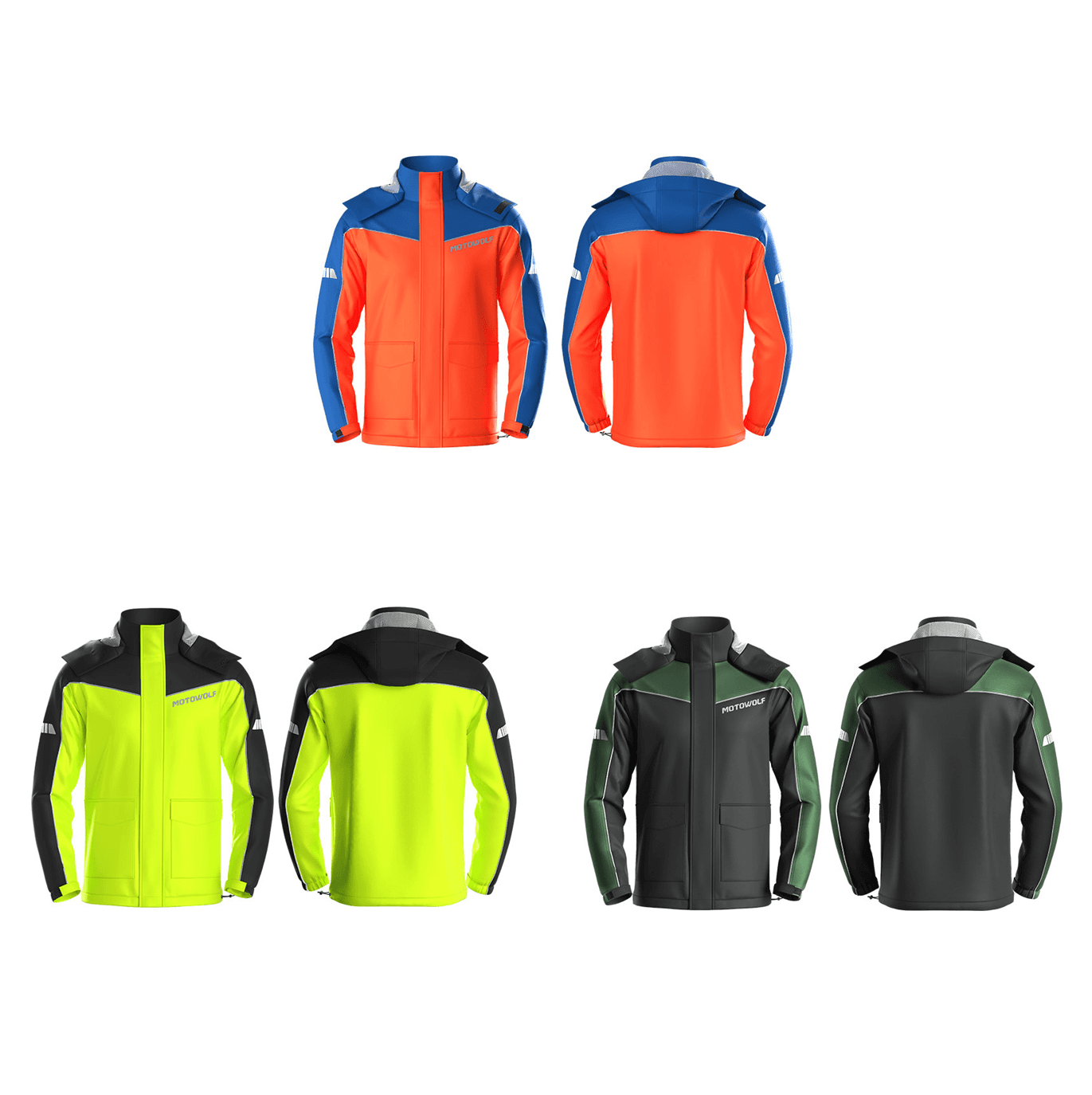 オールシーズン対応ライダー用レインウェア