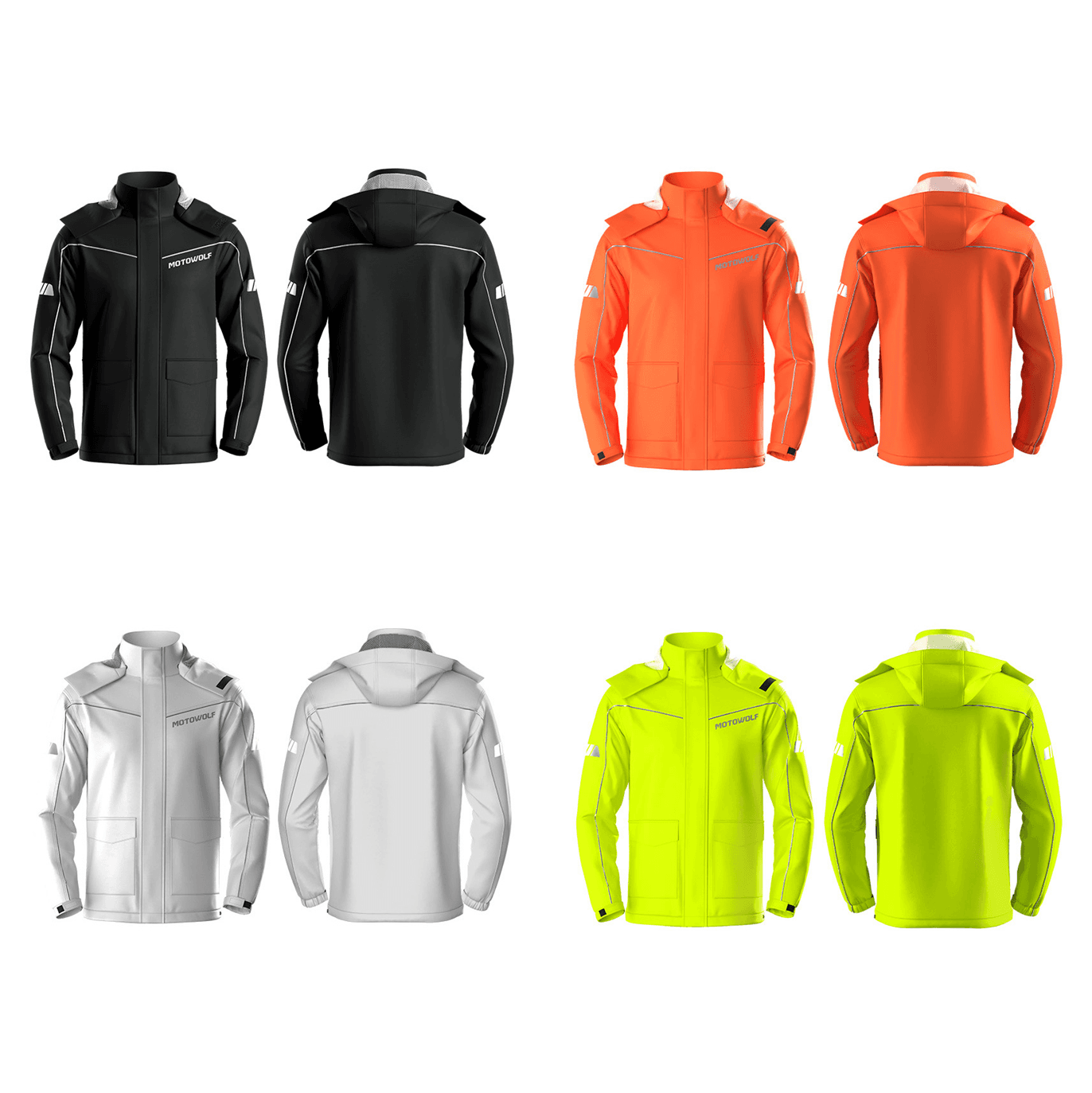 オールシーズン対応ライダー用レインウェア