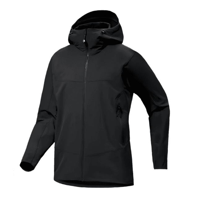 ソフトシェル カジュアルでアウトドアに最適な機能性レインジャケット