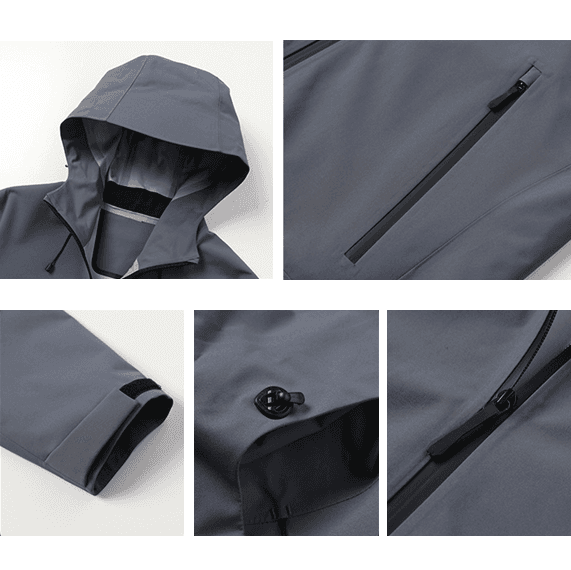 レインウェア 耐水圧超高性能 軽量防水ジャケット