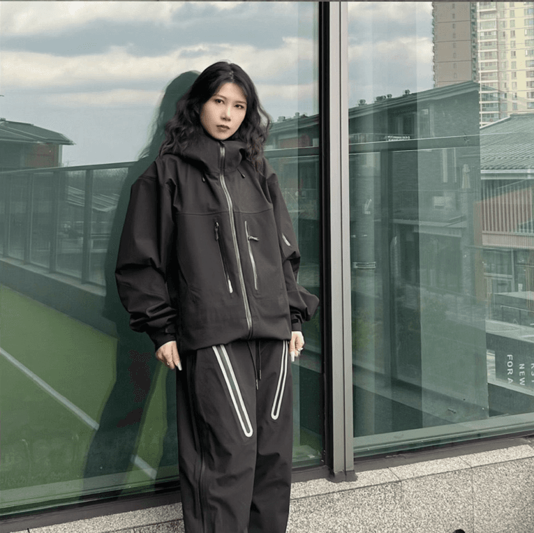 レインウェア 進化系 軽量防水フードジャケット