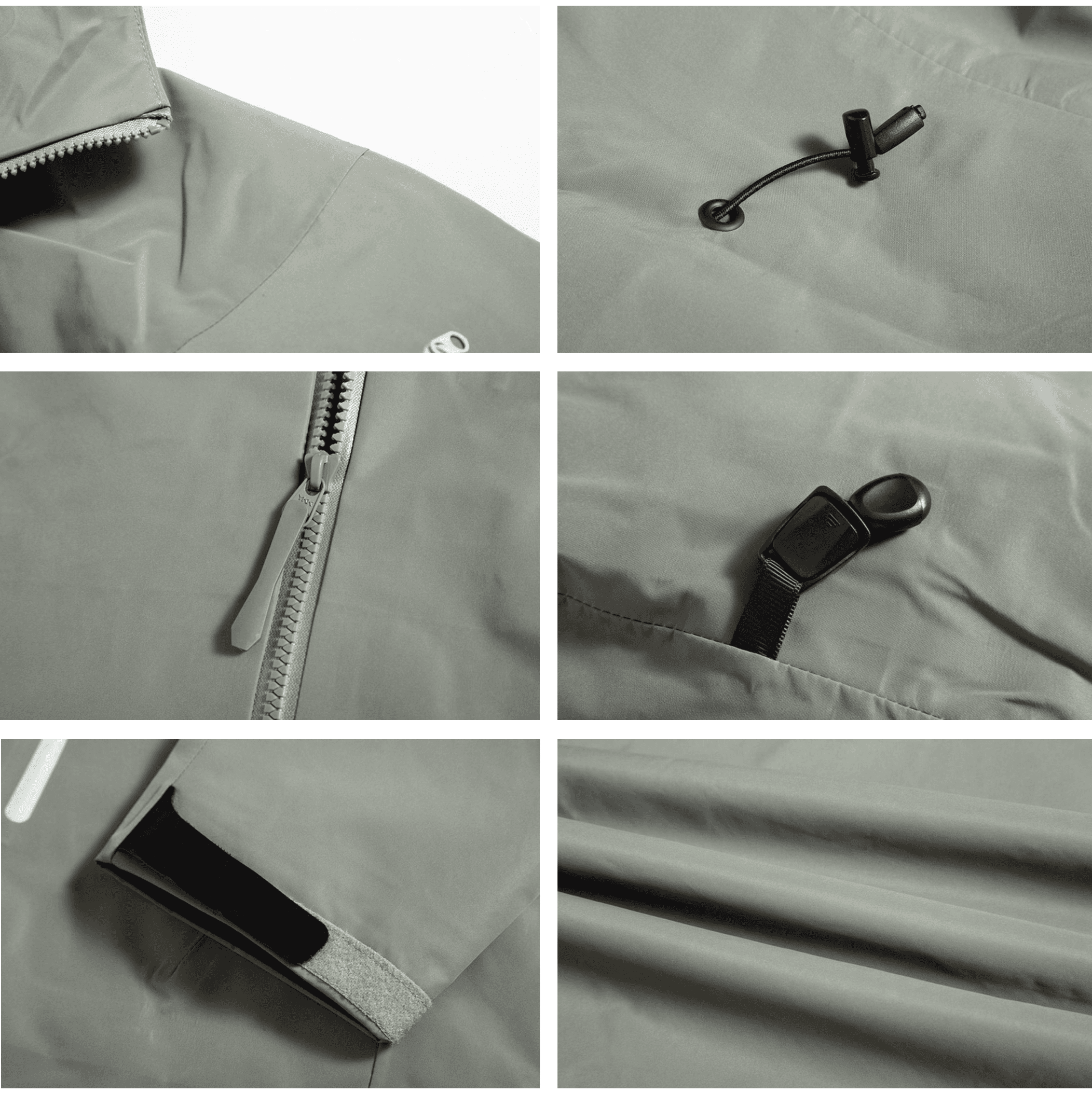 レインウェア 進化系 軽量防水フードジャケット