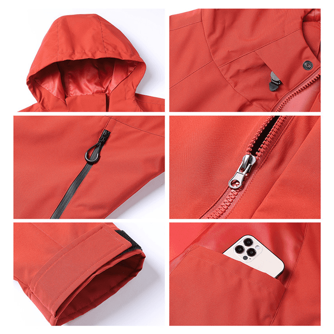 防水透湿アウトドアレインウェア