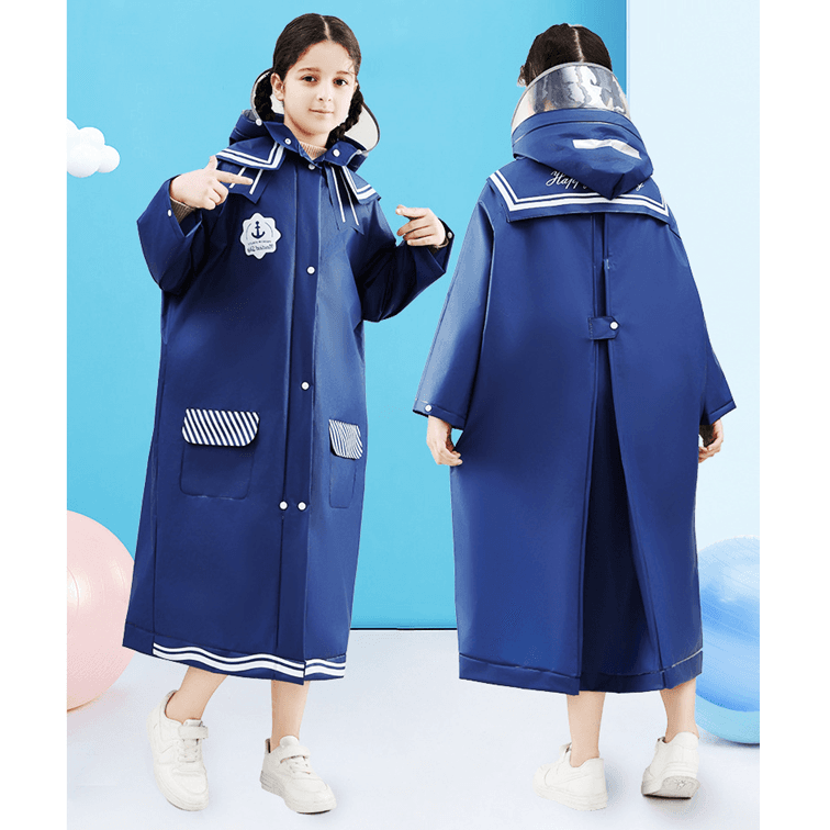 セーラー風学生レインウェア