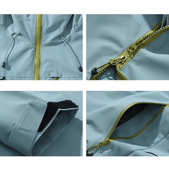 レインウェア アウトドア対応レインパーカー