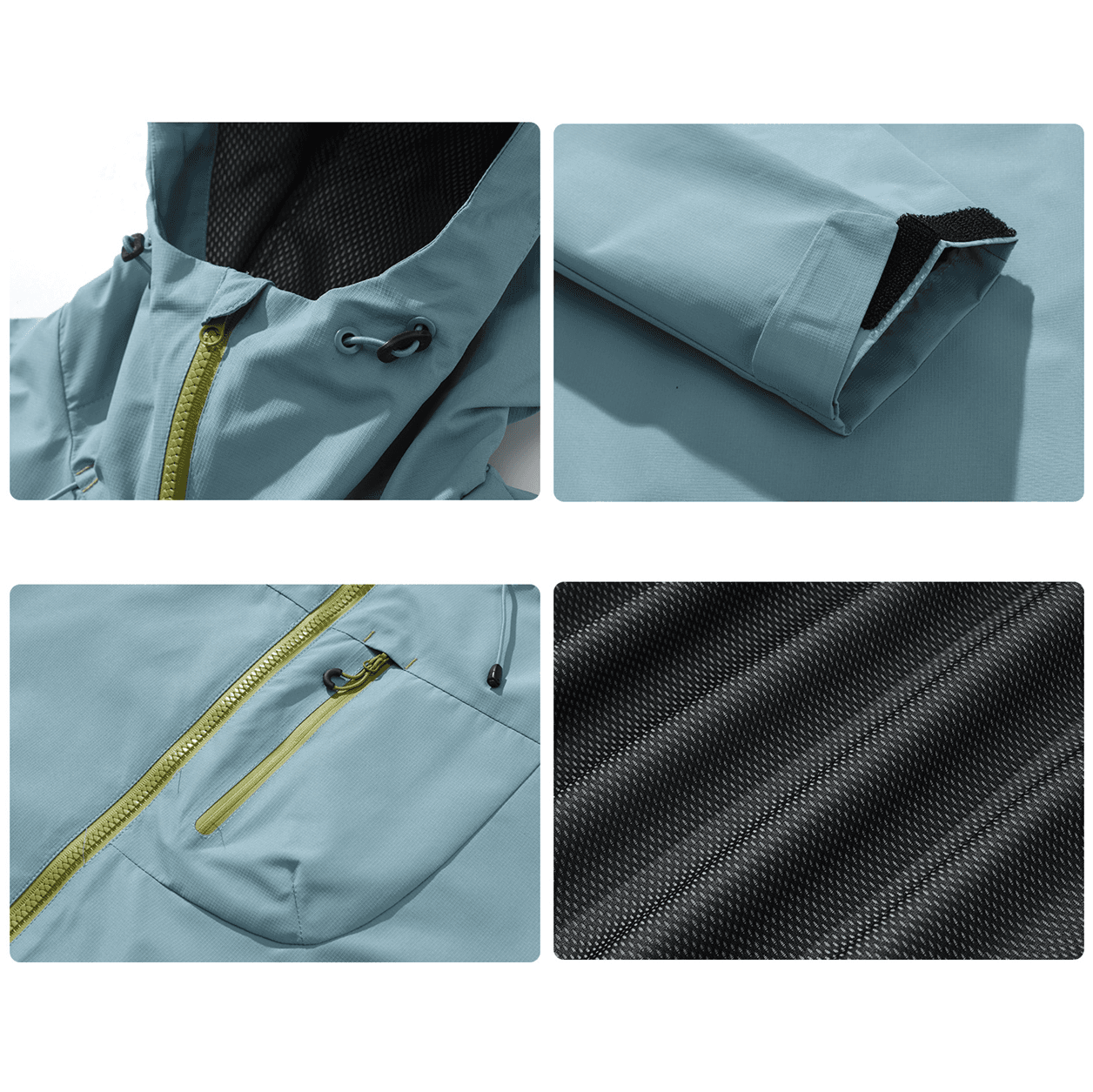 レインウェア アウトドア対応レインパーカー