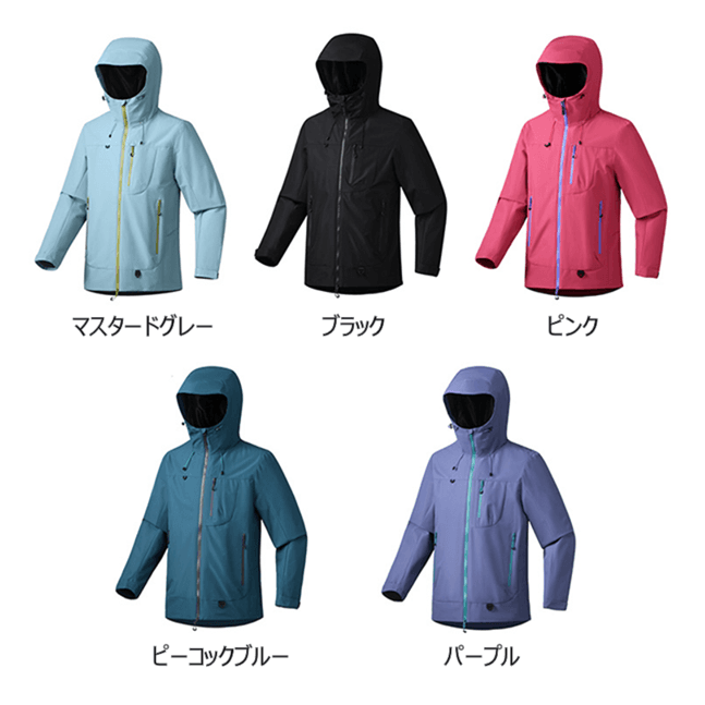 レインウェア アウトドア対応レインパーカー