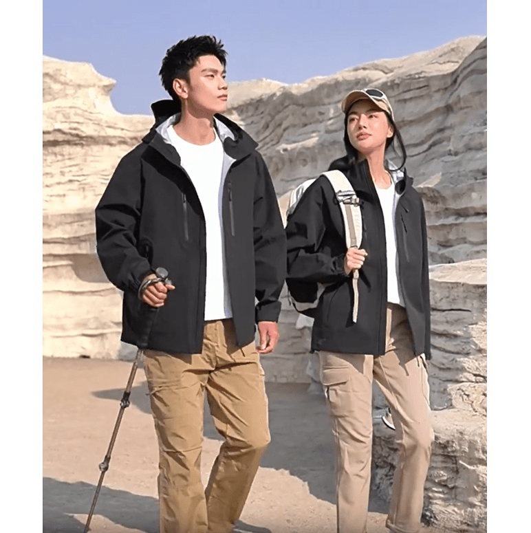 レインウェア アウトドア多機能オールシーズン防水ウェア