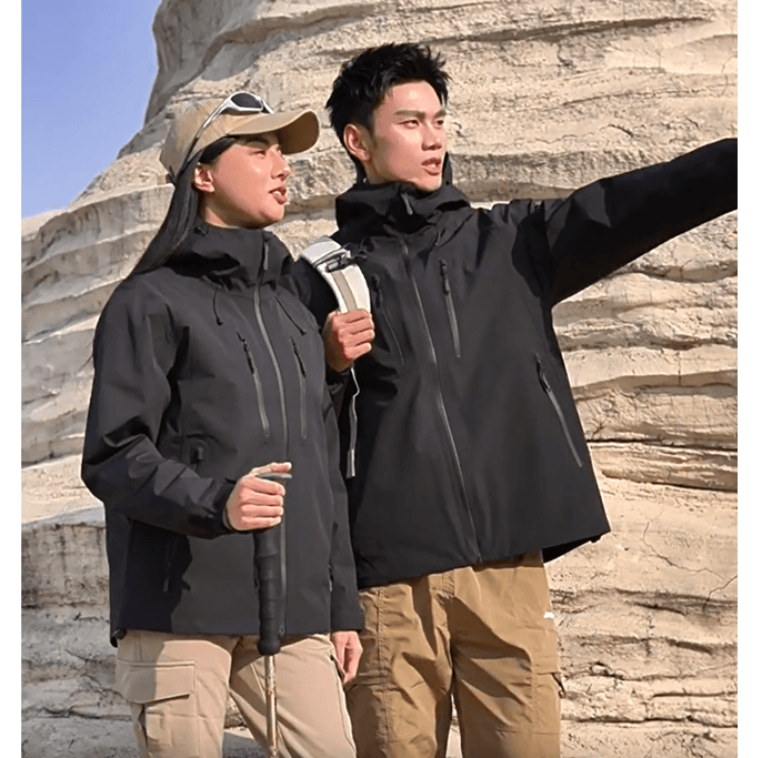 レインウェア アウトドア多機能オールシーズン防水ウェア