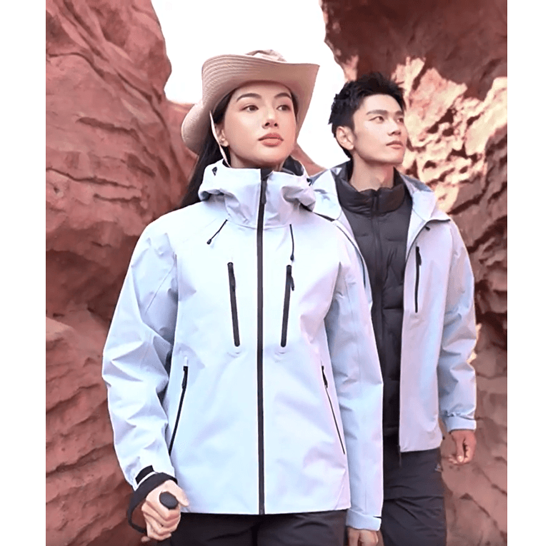 レインウェア アウトドア多機能オールシーズン防水ウェア