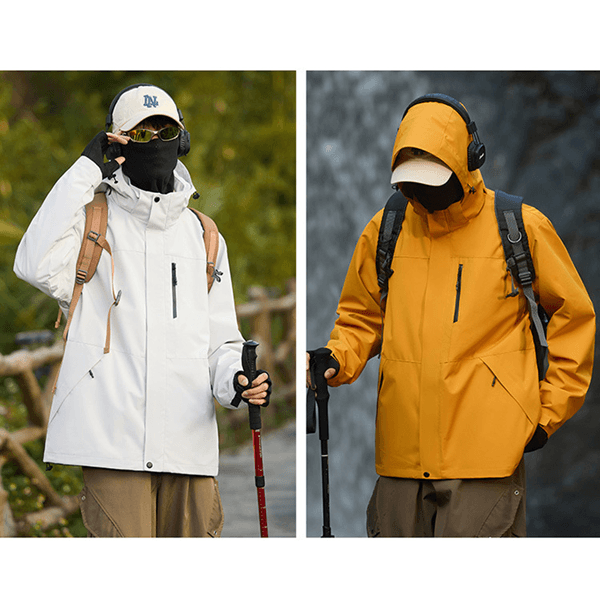 レインウェア アウトドア防水ジャケット