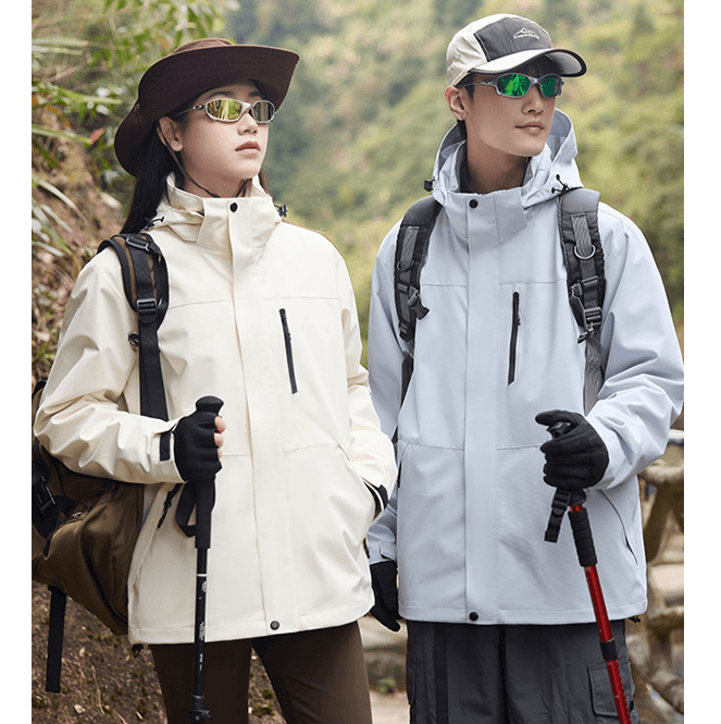レインウェア アウトドア防水ジャケット