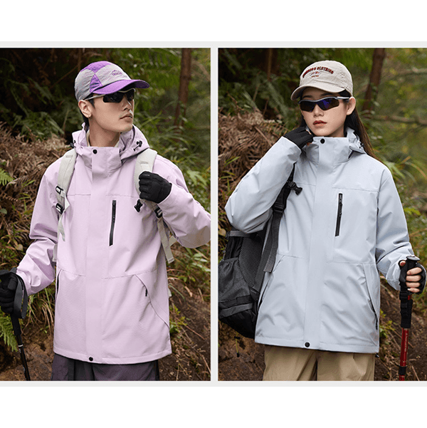レインウェア アウトドア防水ジャケット