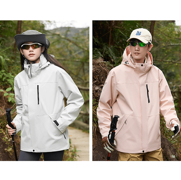 レインウェア アウトドア防水ジャケット