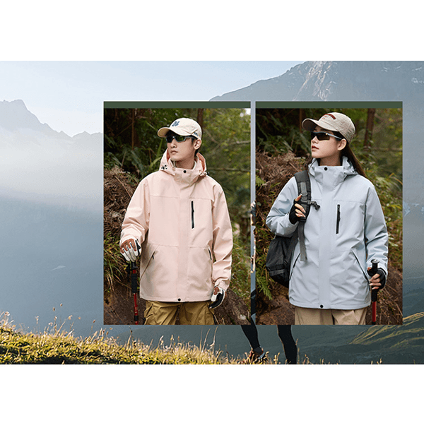 レインウェア アウトドア防水ジャケット