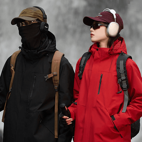 レインウェア アウトドア防水ジャケット