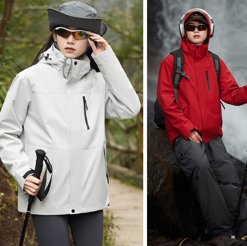 レインウェア アウトドア防水ジャケット