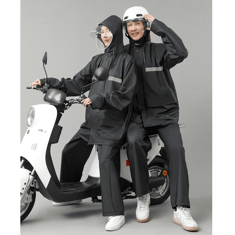 シームレス防水レインウェア上下セット