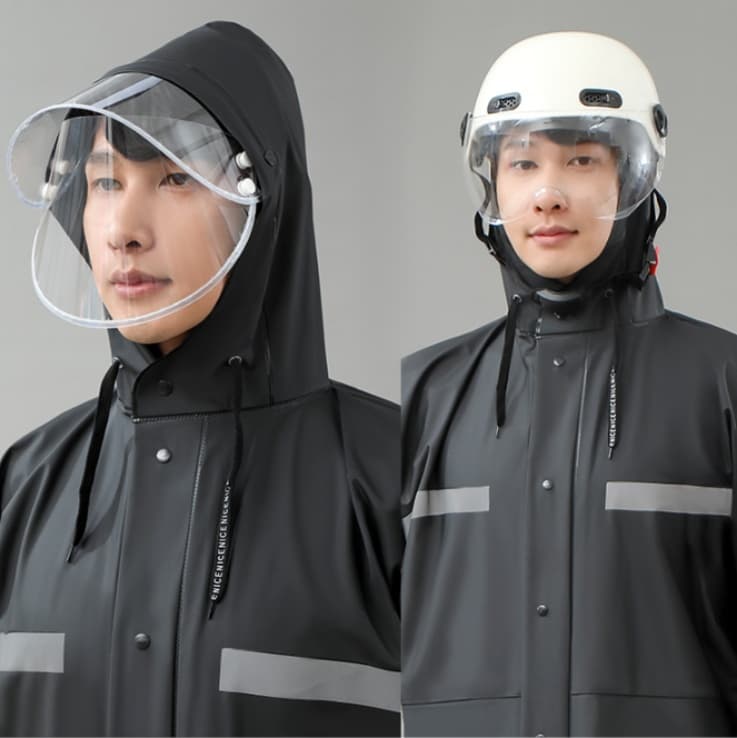 シームレス防水レインウェア上下セット