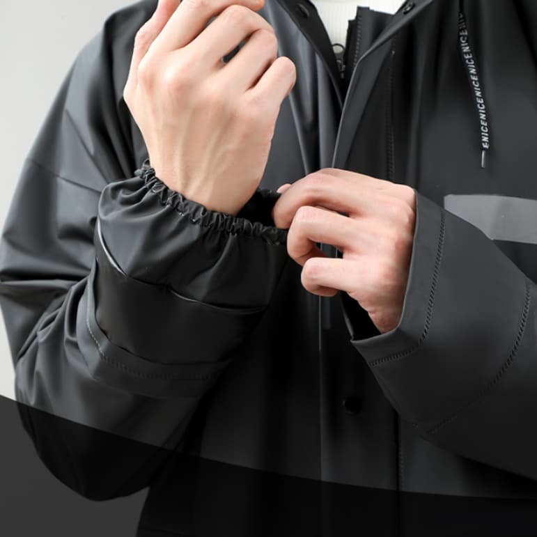 シームレス防水レインウェア上下セット