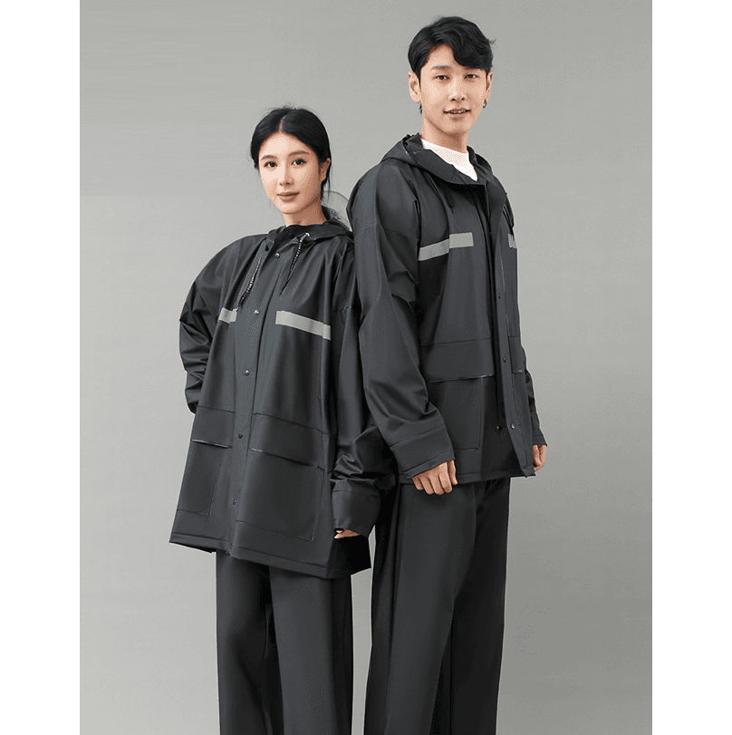 シームレス防水レインウェア上下セット