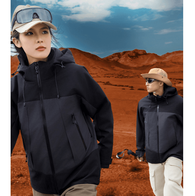 レインウェア 山頂を駆ける冒険者の防水ジャケット