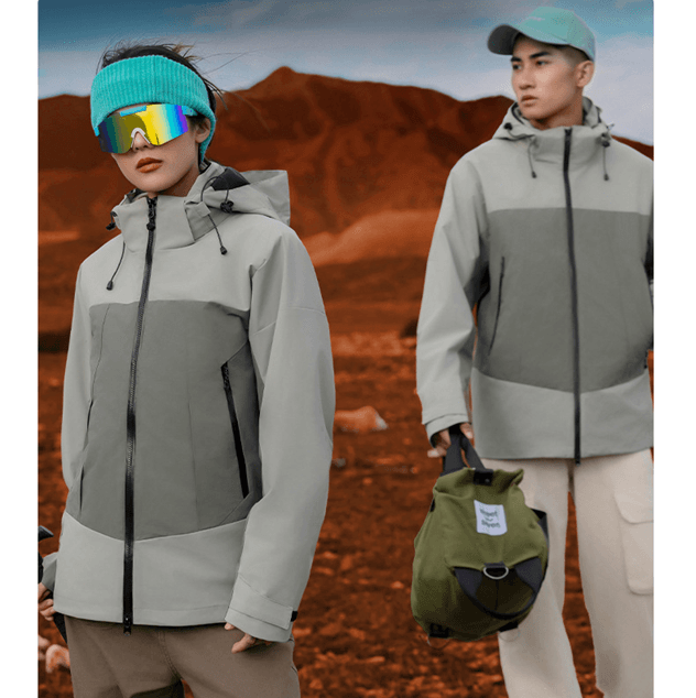 レインウェア 山頂を駆ける冒険者の防水ジャケット