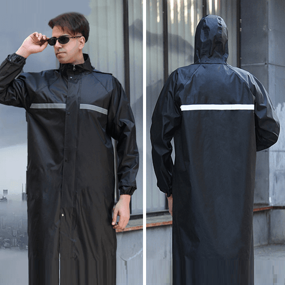 レインウェア 安全作業用レインコート