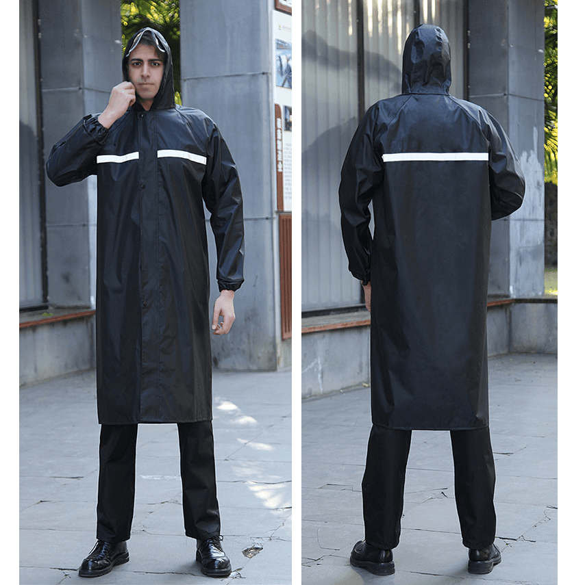 レインウェア 安全作業用レインコート