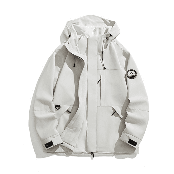 レインウェア アウトドア対応 多機能フードジャケット