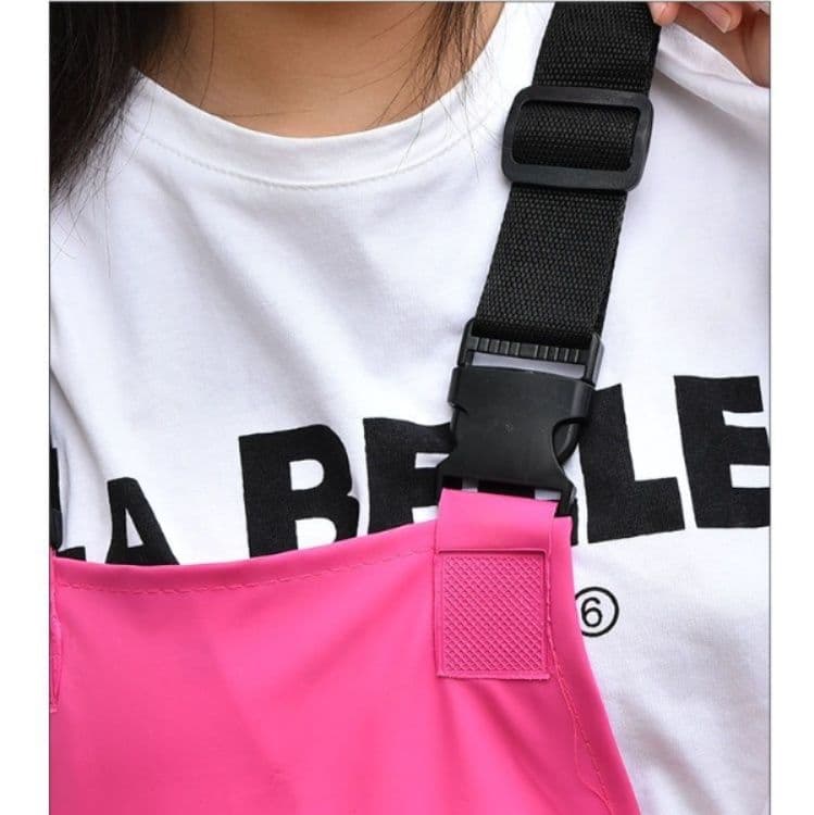 レインウェア 防水つなぎ型レディース胴付きウェーダー