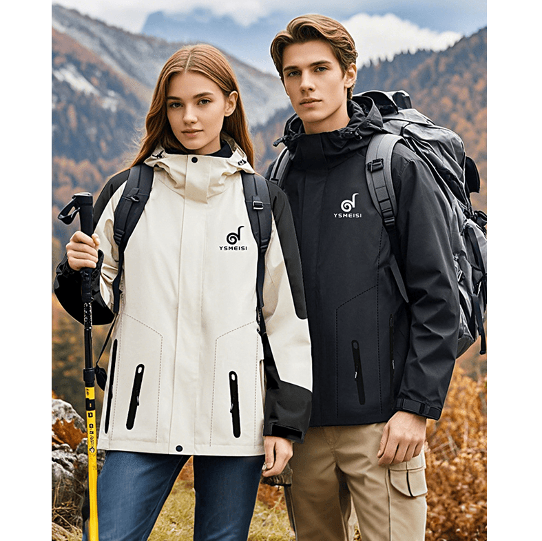 レインウェア 多機能アウトドア防水ジャケット