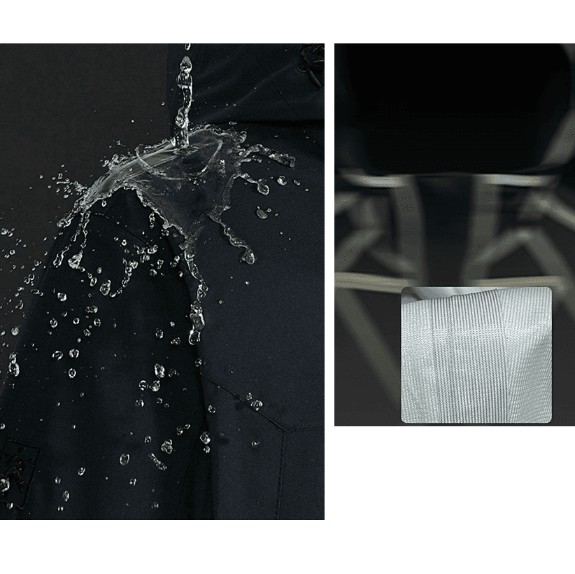 レインウェア 多機能アウトドア防水ジャケット